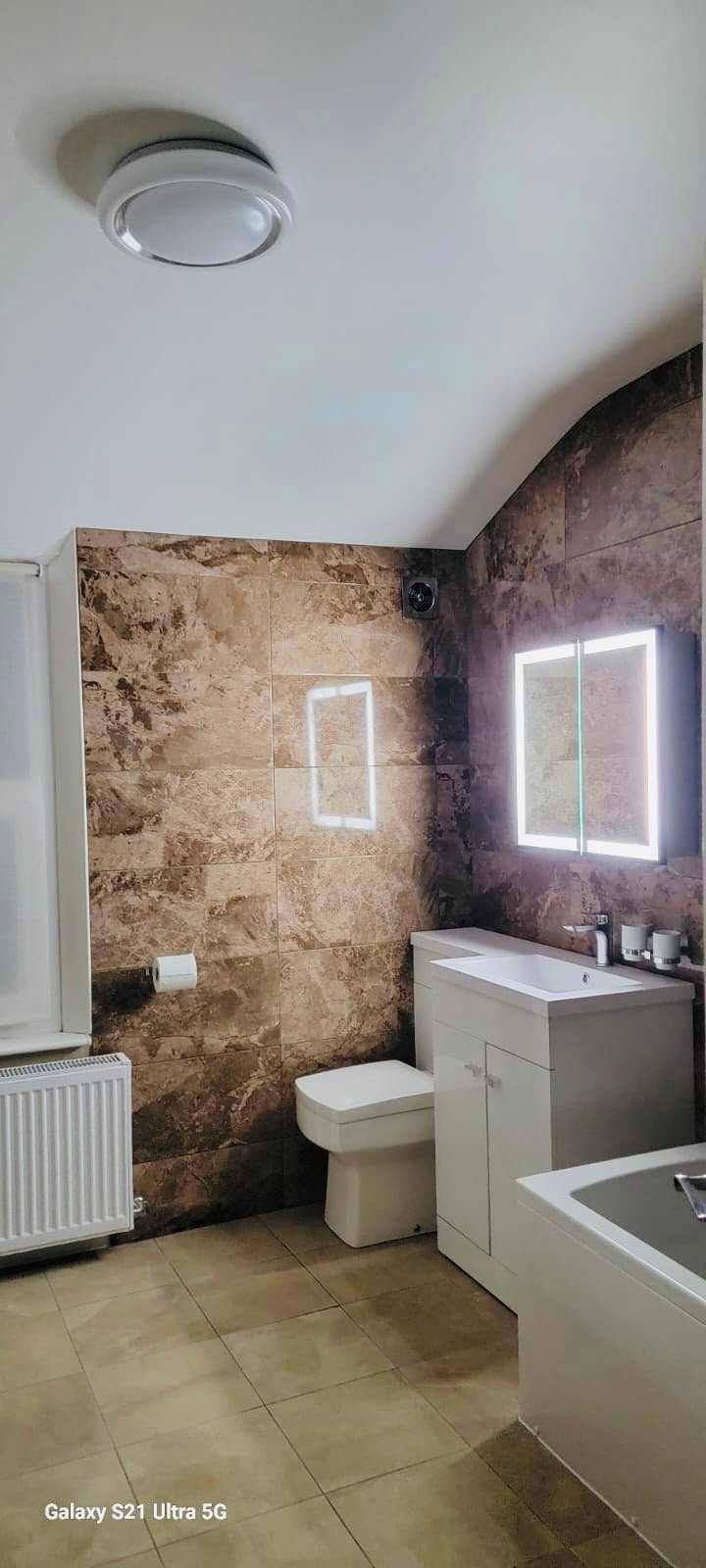 Modern bathroom installation project