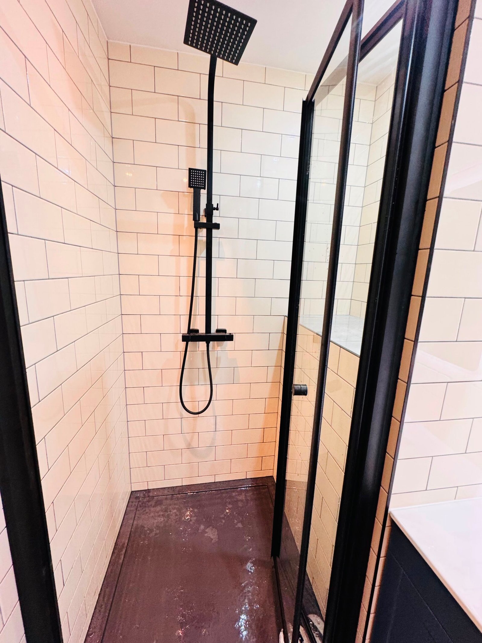 Contemporary wet room installation