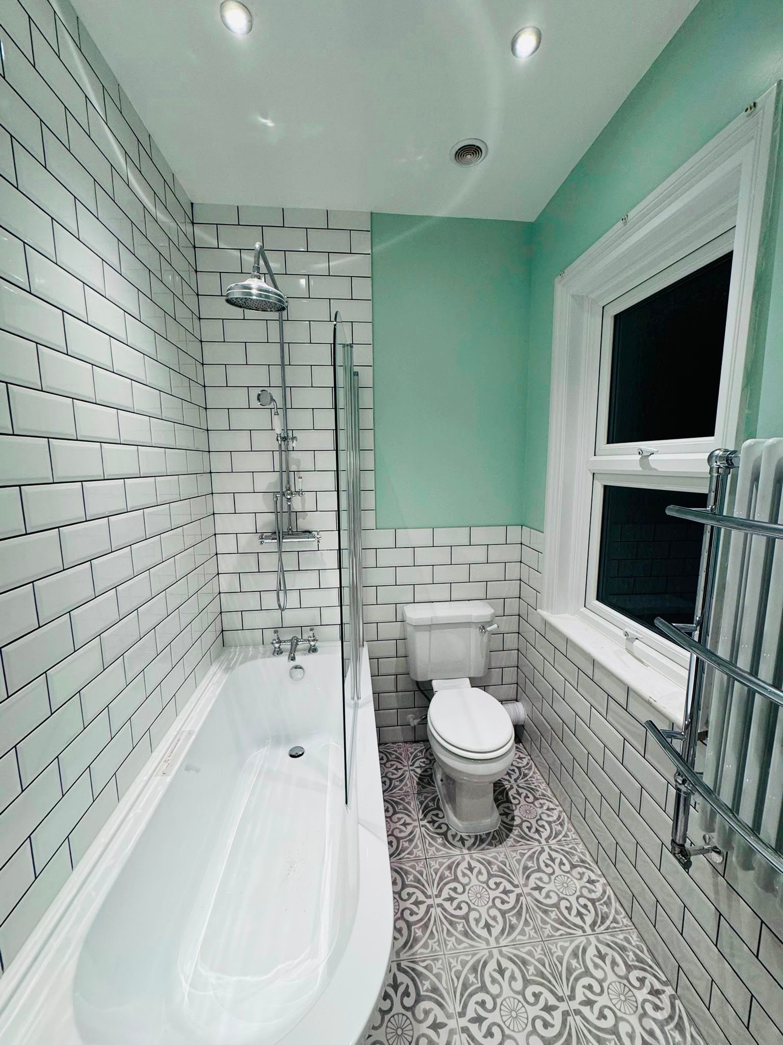 Bathroom wall finishes by Eco Building Solutions