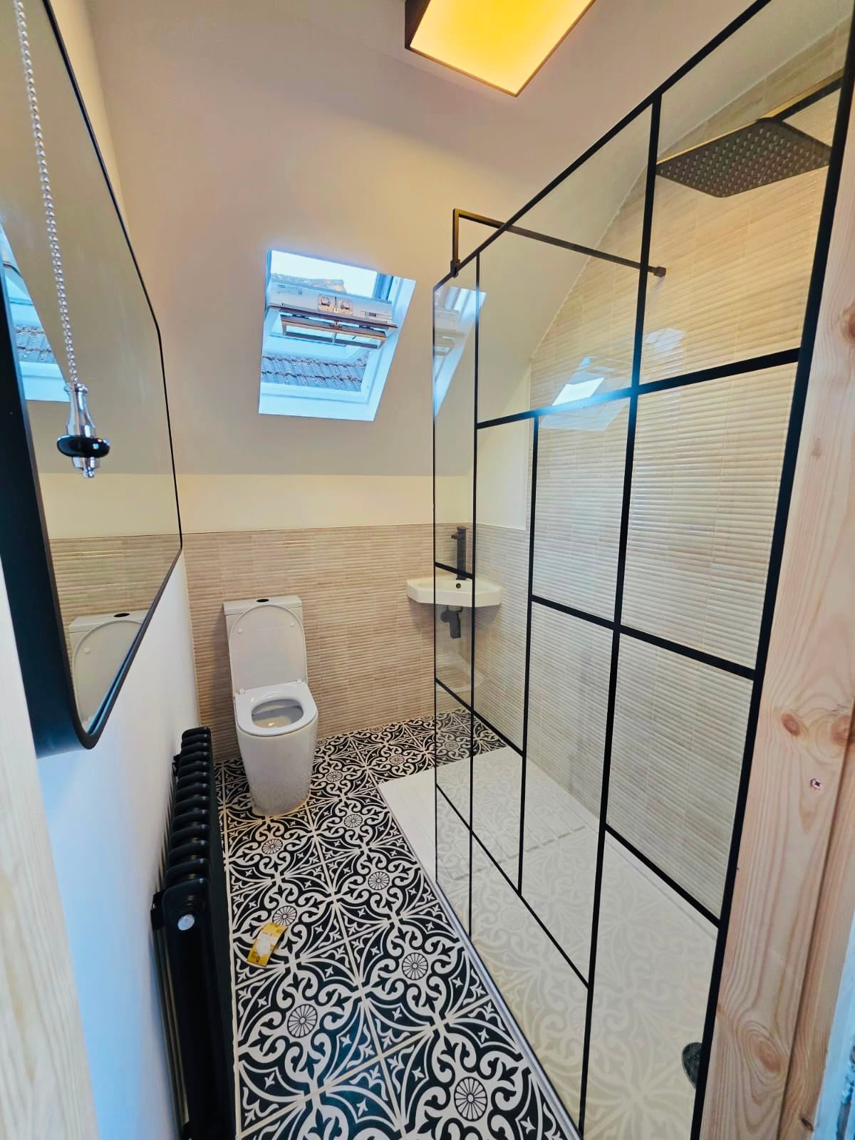 Timeless bathroom installation project